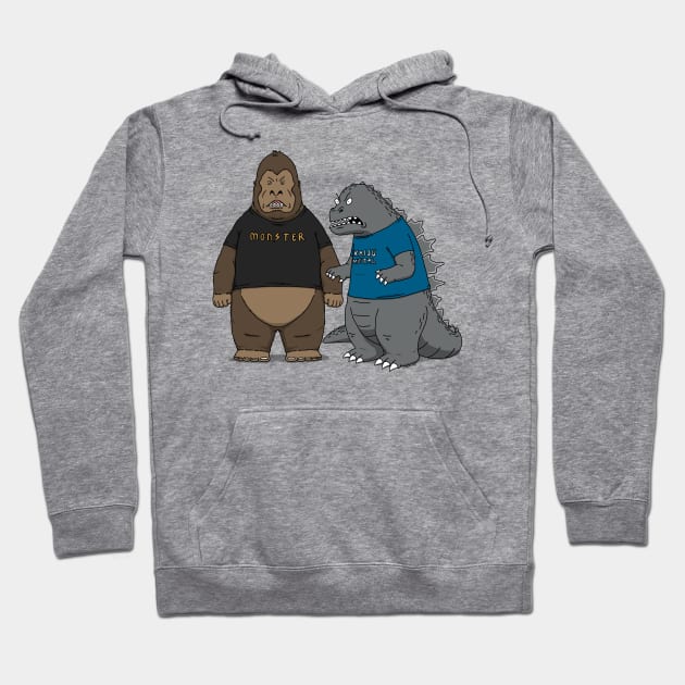 Stupid Kaijus Hoodie by pigboom